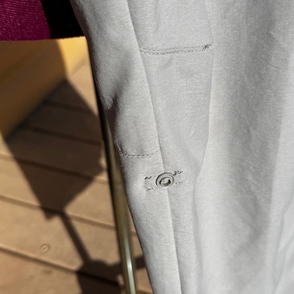 Cabela's  PERFORMANCE Light Gray pants WOMENS,SIZE18,NO FLY ZONE,INSECT DEFENSE - Picture 9 of 11